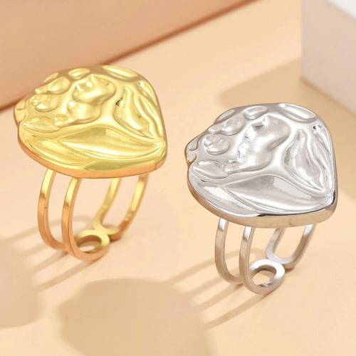 Stainless Steel Finger Ring 304 Stainless Steel fashion jewelry & for woman US Ring Sold By PC