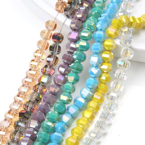 Fashion Glasperler, Glas, du kan DIY & facetteret, flere farver til valg, 8mm, 20pc'er/Strand, Solgt af Strand