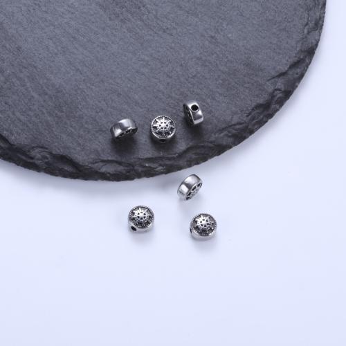 Stainless Steel Beads 304 Stainless Steel Round plated DIY Sold By PC