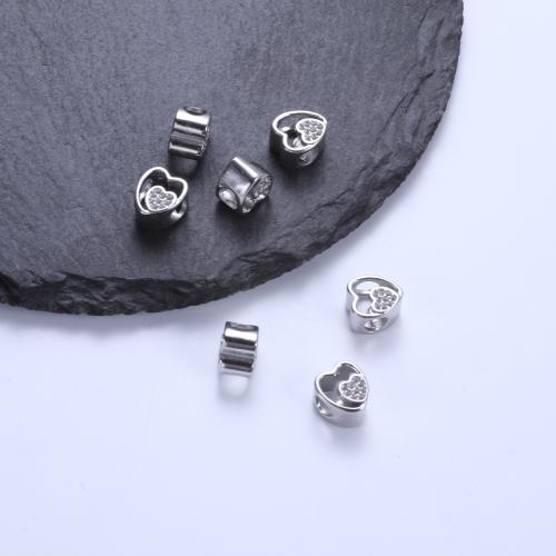 Edelstahl-Beads, 304 Edelstahl, plattiert, DIY, verkauft von PC