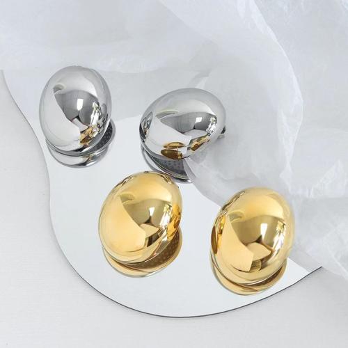 Stainless Steel Stud Earrings 304 Stainless Steel fashion jewelry & for woman Sold By Pair