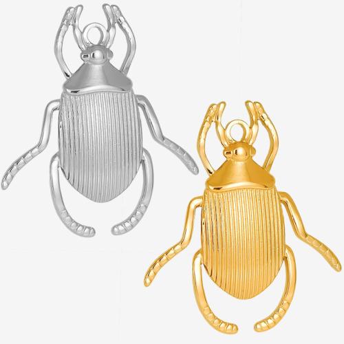 Stainless Steel Animal Pendants 304 Stainless Steel Insect Vacuum Ion Plating DIY Sold By PC