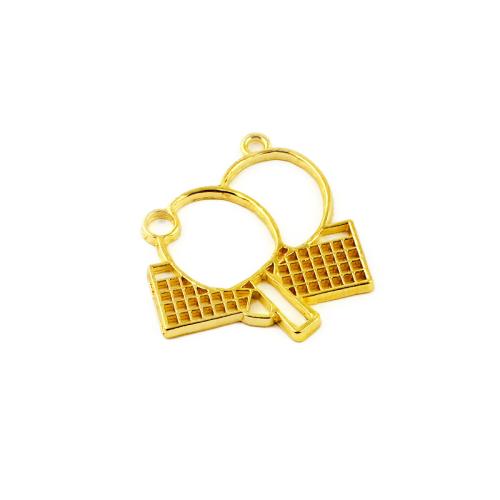 Zinc Alloy Pendants gold color plated DIY Sold By Bag