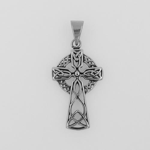 Stainless Steel Cross Pendants 304 Stainless Steel plated DIY original color Sold By PC