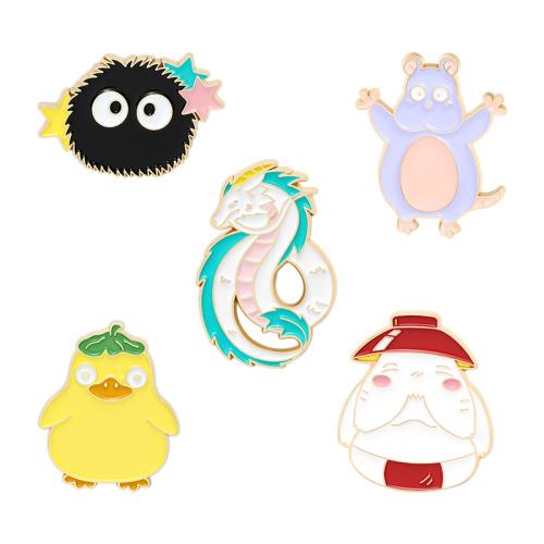 Zinc Alloy Brooches stoving varnish cute Sold By PC