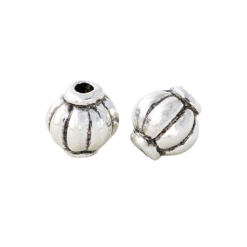 Zinc Alloy Spacer Beads plated DIY silver color Sold By PC