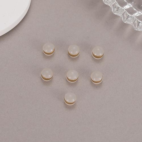 Brass Ear Nut Component with Silicone DIY 5.60mm Sold By PC