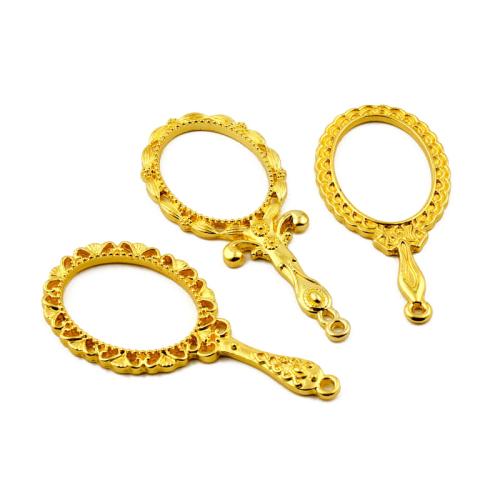 Zinc Alloy Pendants gold color plated DIY Sold By Bag