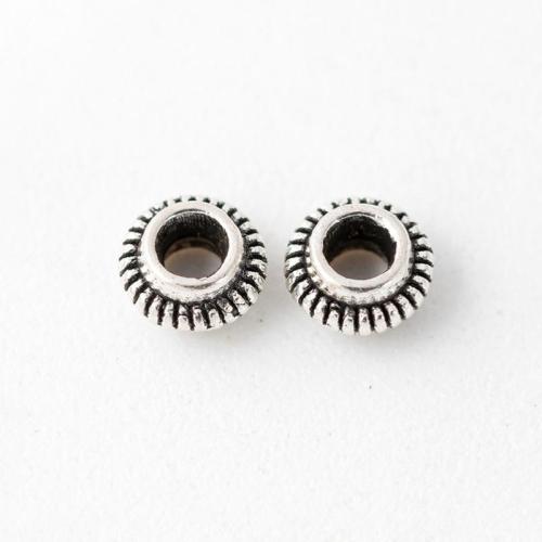 Zinc Alloy Spacer Kralen, plated, DIY, meer kleuren voor de keuze, 4x22mm, Gat:Ca 1.8mm, Verkocht door PC