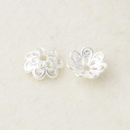 Zinc Alloy Bead Cap plated DIY Approx 1.3mm Sold By PC