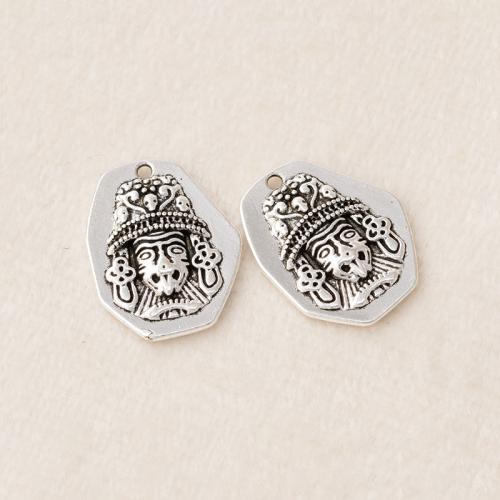 Zinc Alloy Pendants plated DIY Approx 1.2mm Sold By PC