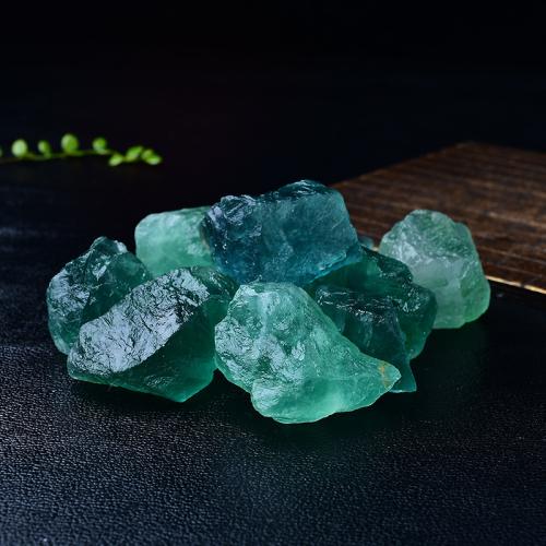 Fashion Decoration Natural Fluorite irregular green Sold By PC