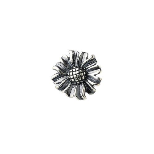 925 Sterling Silver Bracelet Findings Sunflower vintage & DIY Sold By PC