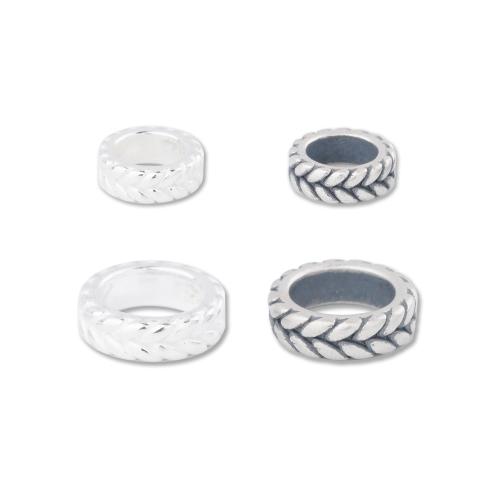 Gasket 925 Sterling Silver Donut DIY Sold By PC