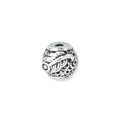 Spacer pärlor smycken, 925 sterling silver, Vintage & DIY, 8.20x7mm, Hål:Ca 1.7mm, Säljs av PC