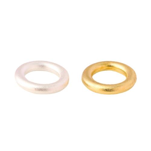 925 ezüst Összekapcsolása Ring, Fánk, DIY, több színt a választás, 13x2.50mm, Belső átmérő:Kb 8mm, Által értékesített PC