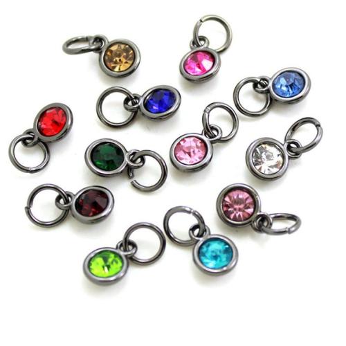 Zinc Alloy Pendants with Crystal DIY Sold By PC