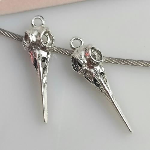 Zinc Alloy Pendants antique silver color plated DIY Sold By Bag