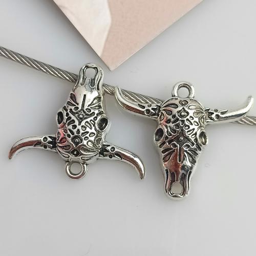 Zinc Alloy Pendants antique silver color plated DIY Sold By Bag