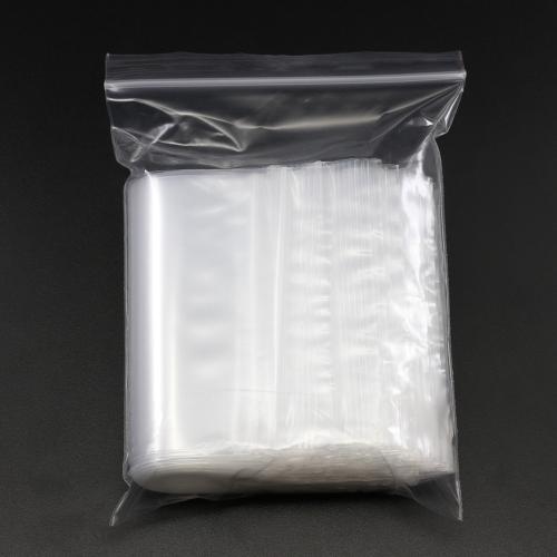 Resealable Plastic Zip Lock Bag PE Plastic Sold By Set