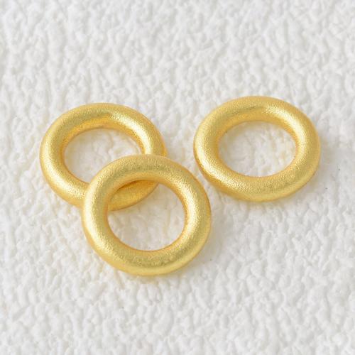 Brass Linking Ring plated DIY golden Sold By PC