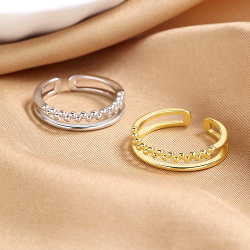 Brass Finger Ring fashion jewelry & for woman & hollow diameter 17mm Sold By PC