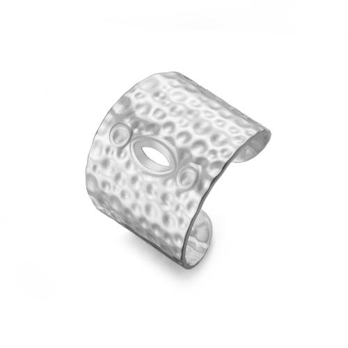 Anello in acciaio inox, 304 acciaio inox, placcato, Regolabile & per la donna, nessuno, inner diameter:17~20mm, Venduto da PC