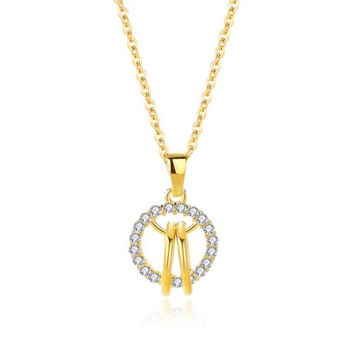 Cubic Zircon Micro Pave 925 Sterling Silver Necklace with 5CM extender chain micro pave cubic zirconia & for woman Length Approx 40 cm Sold By PC