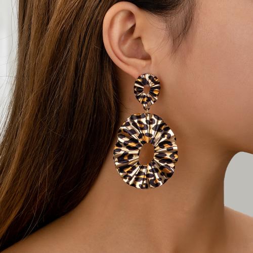 Lo zinco in lega Stud Earring, lega in zinco, placcato, per la donna, oro, Venduto da coppia