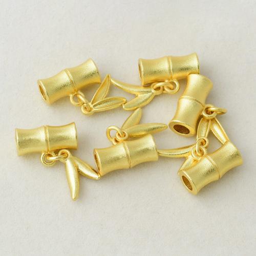 Zinc Alloy Jewelry Beads plated DIY golden Sold By PC