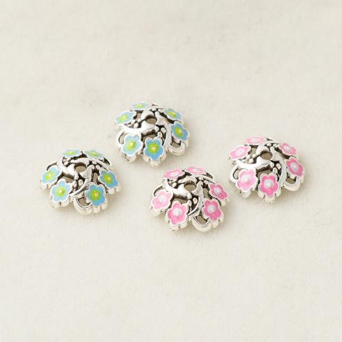 Zinc Alloy Bead Cap DIY & enamel Approx 1.2mm Sold By PC