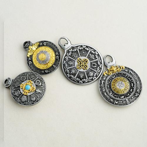 Zinc Alloy Pendants plated DIY Sold By PC