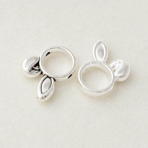 Zinc Alloy Frame Bead plated DIY Sold By PC