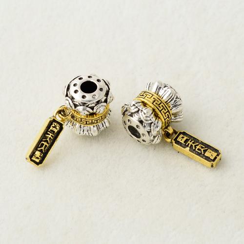 Zinc Alloy Jewelry Beads plated DIY golden Sold By PC