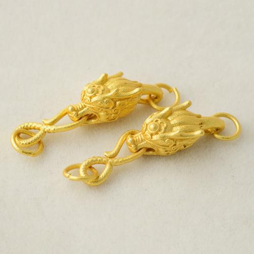 Brass Jewelry Clasps plated DIY golden Sold By PC