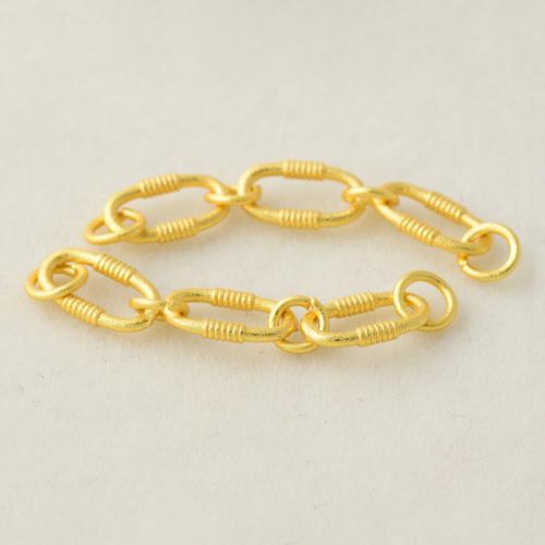 Brass Jewelry Connector plated DIY golden Sold By PC