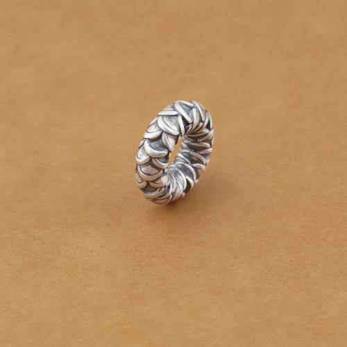 925 Sterling Silver hänge, Donut, Vintage & DIY, 15.40x4.70mm, Säljs av PC