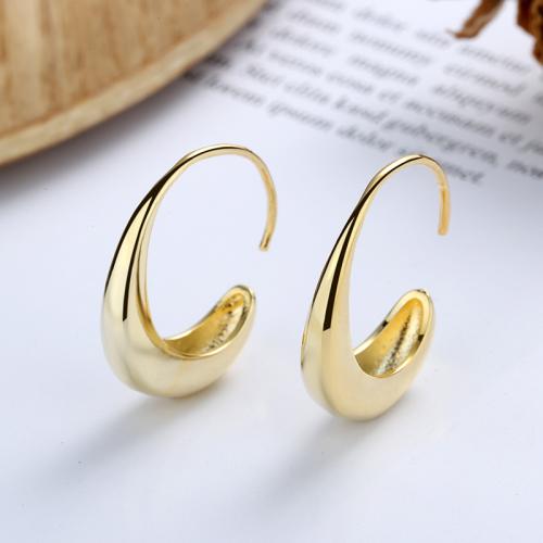 Brass Stud Earring fashion jewelry & for woman Sold By Pair