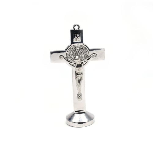 Zinc Alloy Pendant Cross DIY nickel lead & cadmium free Sold By PC