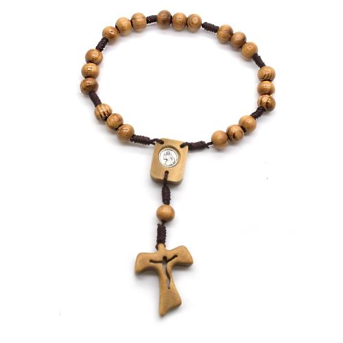 péine Pray Coirníní Bracelet, le Corda Snaidhmthe, Cross, jewelry faisin & unisex, Fad Thart 18 cm, Díolta De réir PC