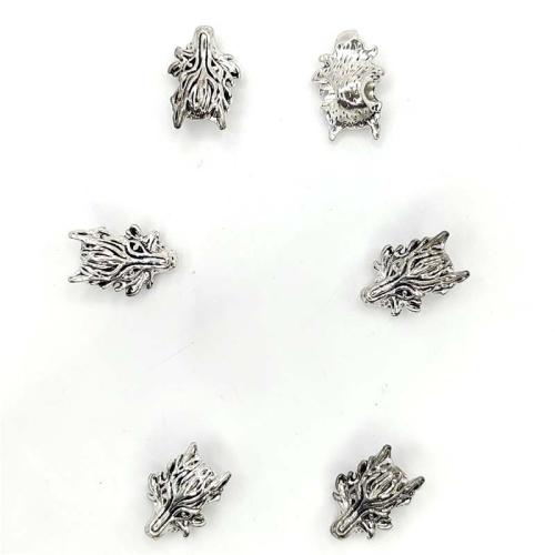 Zinc Alloy Jewelry Beads antique silver color plated DIY Sold By Bag