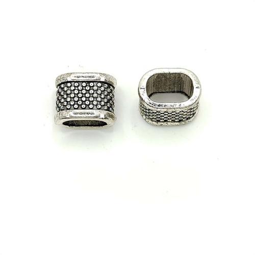 亜鉛合金のジュエリービーズ, 亜鉛合金, シルバーメッキ, DIY, 15x12mm, 100パソコン/バッグ, 売り手 バッグ