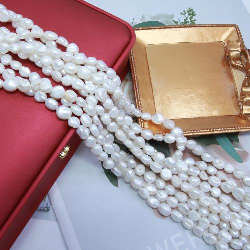 Cultured Potato Freshwater Pearl Beads DIY white mm Sold Per Approx 38 cm Strand