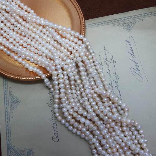 Cultured Potato Freshwater Pearl Beads DIY white mm Sold Per Approx 38 cm Strand