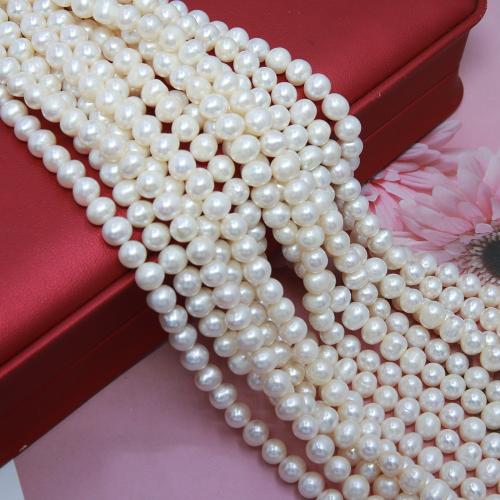 Cultured Potato Freshwater Pearl Beads DIY white mm Sold Per Approx 38 cm Strand