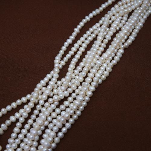 Cultured Potato Freshwater Pearl Beads DIY white mm Sold Per Approx 38 cm Strand