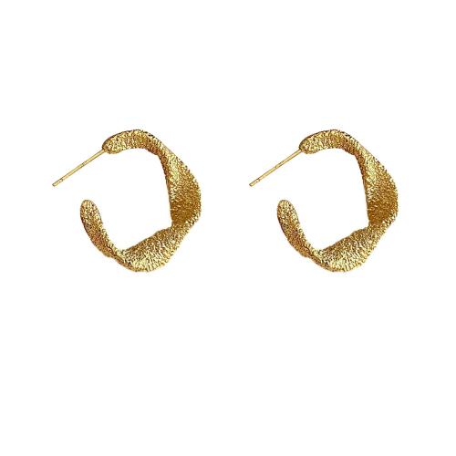 Brass Stud Earring plated for woman Sold By Pair