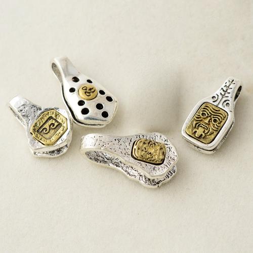 Brass Jewelry Pendants plated DIY silver color Sold By PC