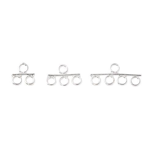 925 Sterling Silver Connectors DIY & multi loops Sold By PC