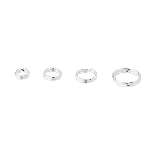 925 Sterling Silver Linking Ring DIY Sold By PC